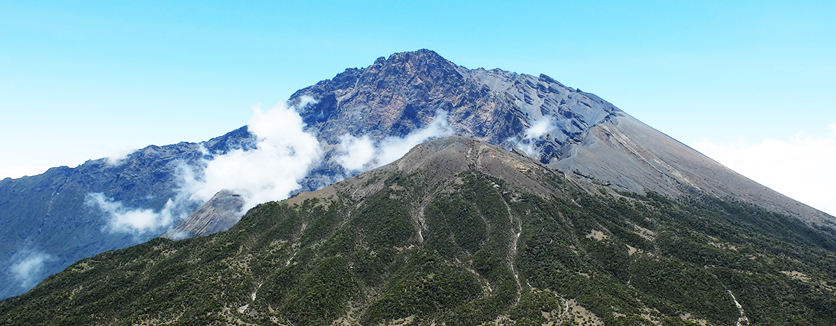 Mount Meru climbing in Tanzania
