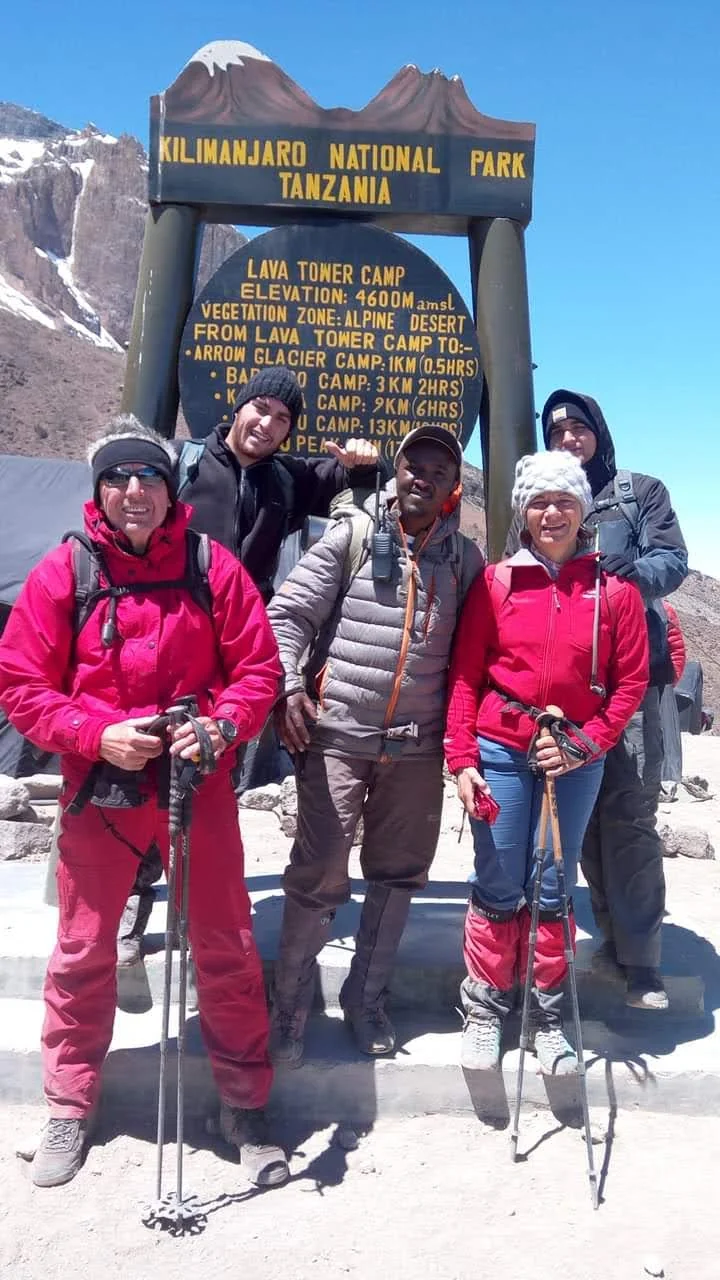 Kilimanjaro summit climbers